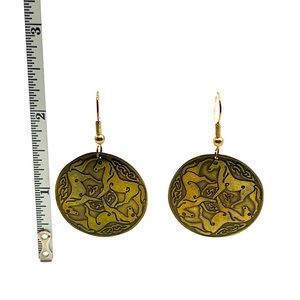 VINTAGE Celtic Horse earrings